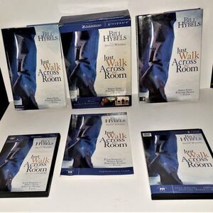 2006 Bill Hybels Boxed Just Walk Across The Room 4 Week Church Faith Experience